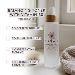 Balancing Toner, Vitamin B3 - ORGAID Organic Skin Care