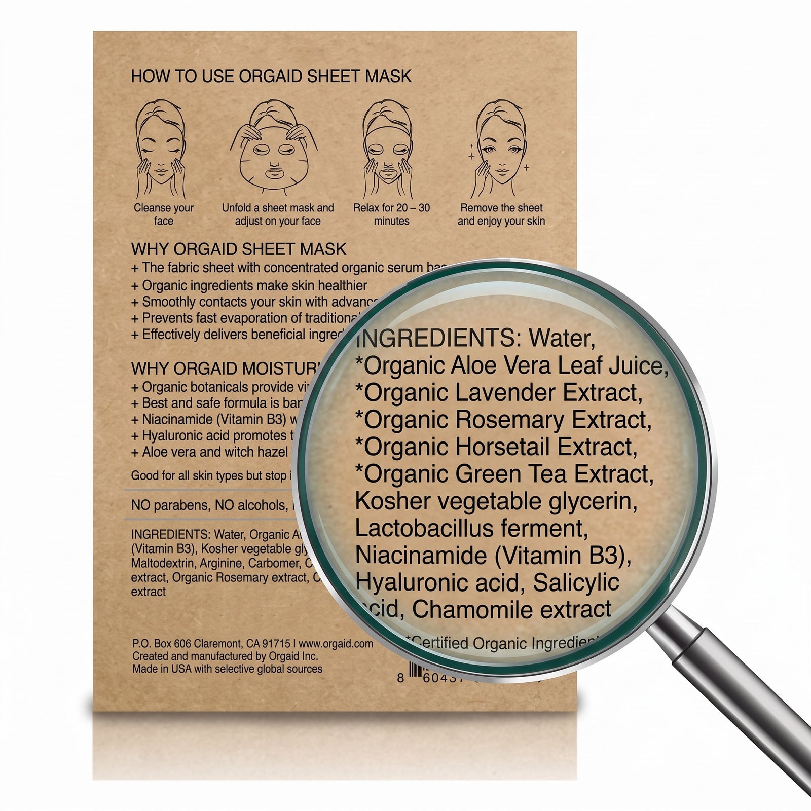 What Makes a Sheet Mask Organic? How to Read the Label