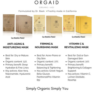 Organic Sheet Mask