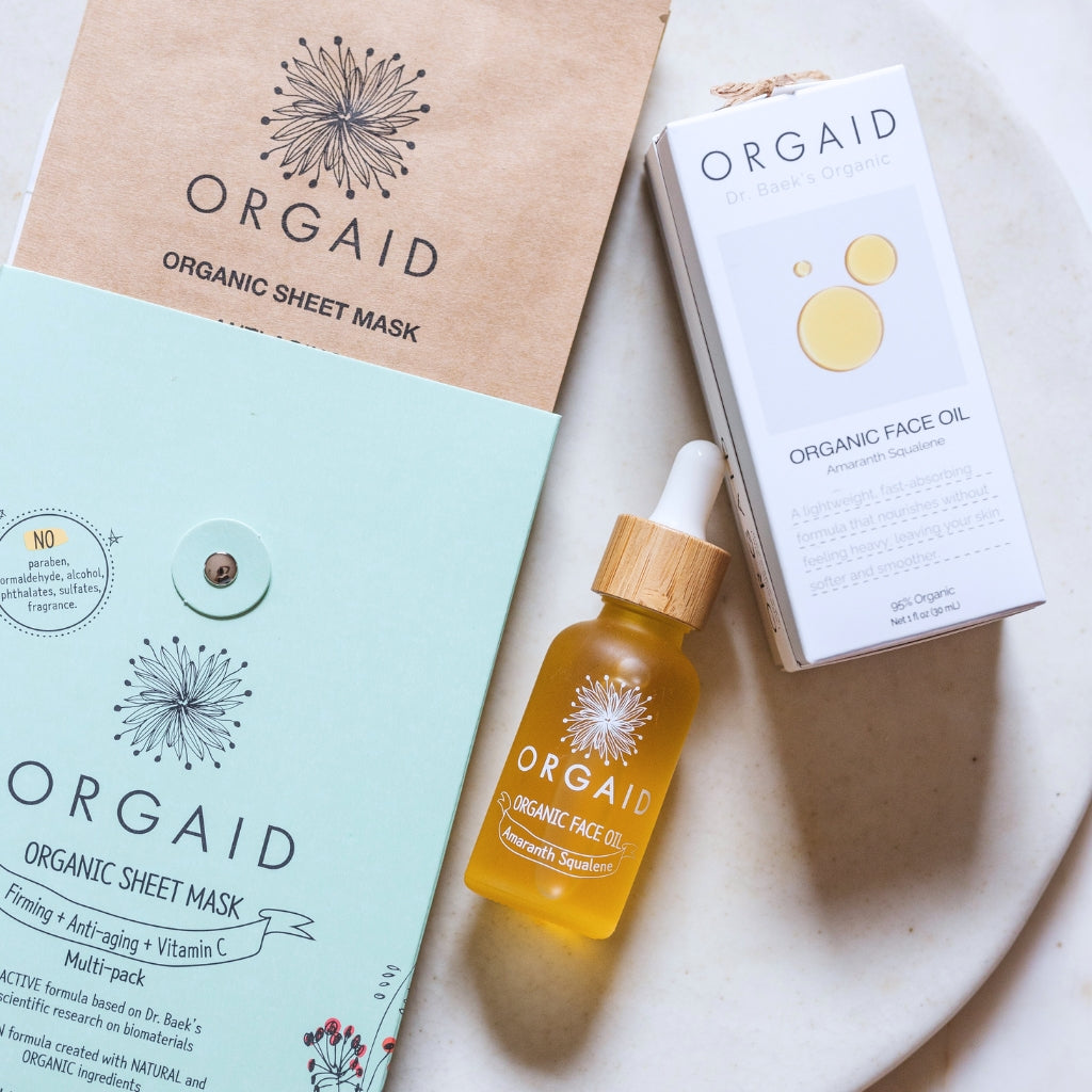 ORGAID botanically inspired skincare products