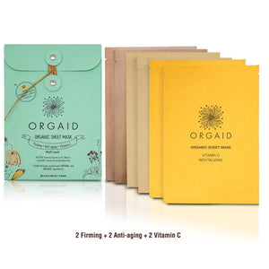 Organic Sheet Mask Multi-Pack - ORGAID Organic Skin Care